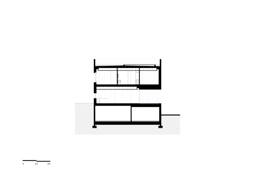 Section of SV House by Spaceworkers in Portugal