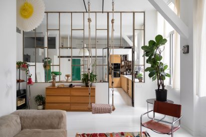 Living room of Timbaud apartment