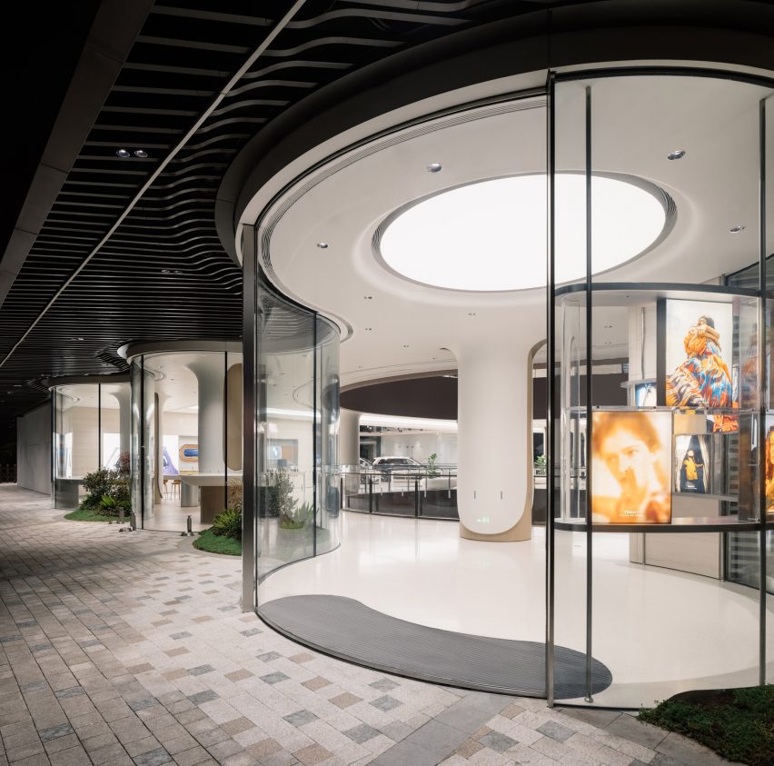 UNStudio Huawei flagship store in Shanghai