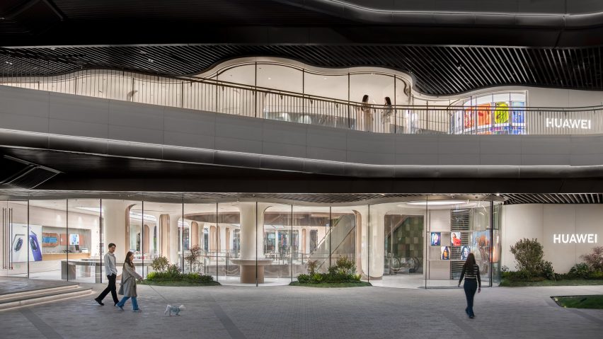 UNStudio Huawei flagship store in Shanghai