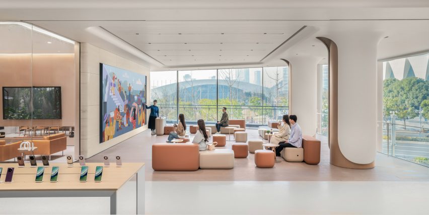 UNStudio Huawei flagship store in Shanghai
