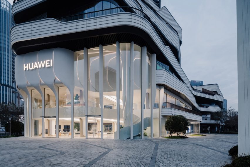UNStudio Huawei flagship store in Shanghai