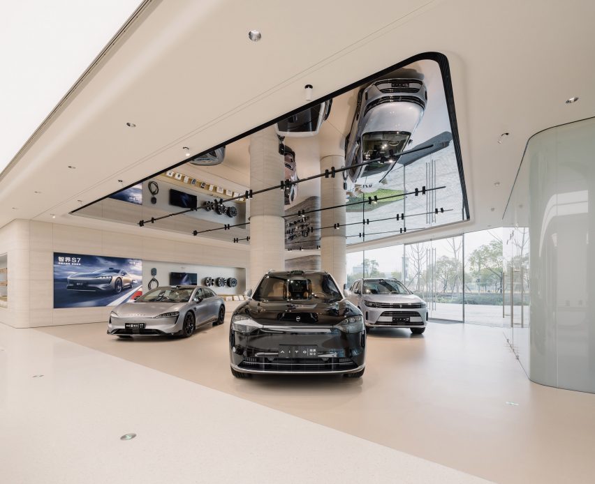 UNStudio Huawei flagship store in Shanghai