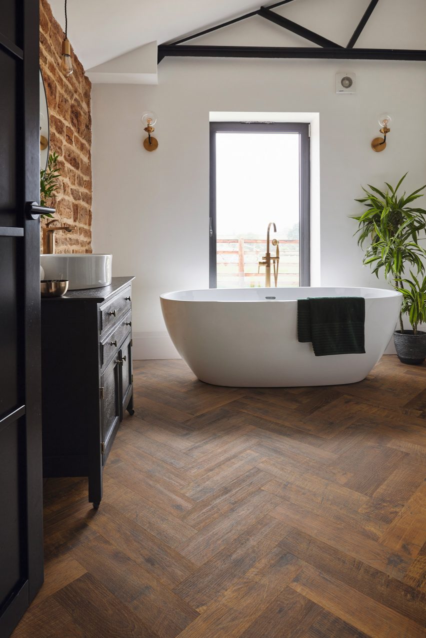 Van Gogh herringbone collection flooring by Karndean Designflooring