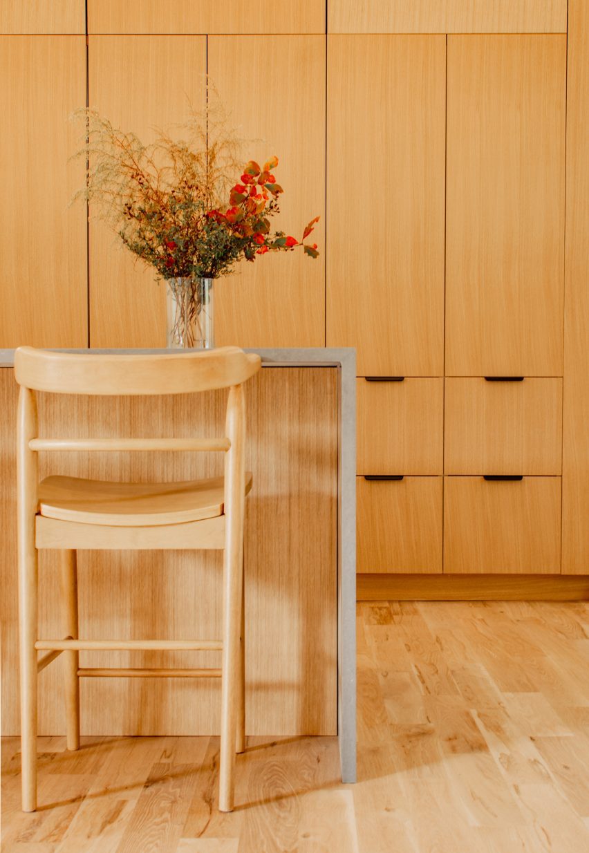 Wooden cabintry