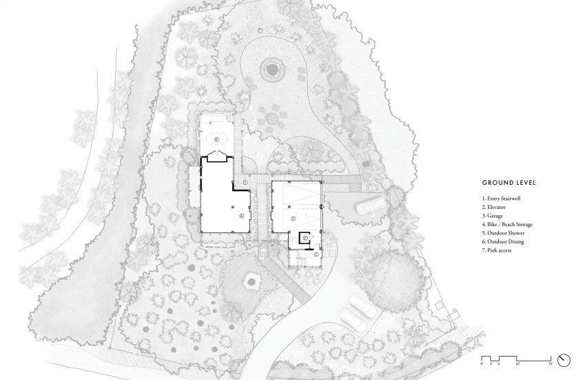 Architectural site drawing
