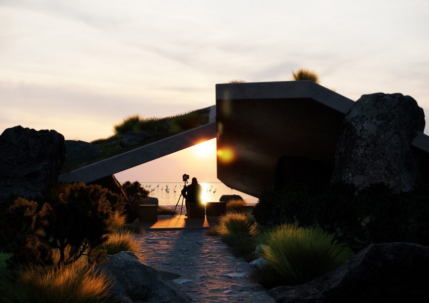 Vjosa National Park visitor centres by CEBRA in Albania