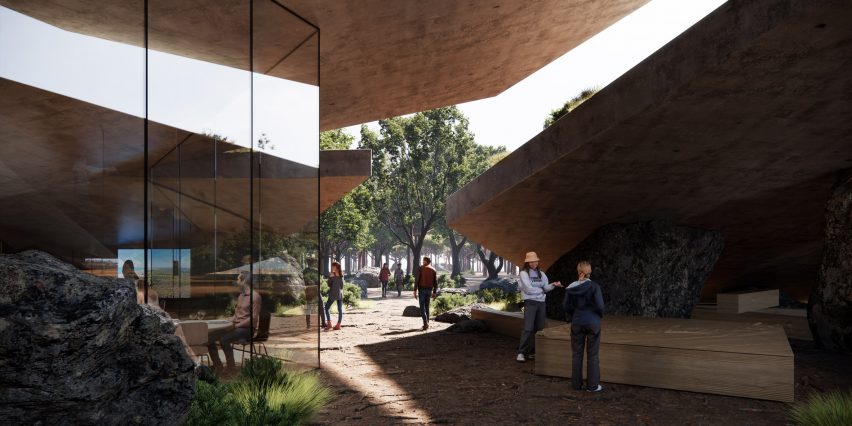 Vjosa National Park visitor centres by CEBRA in Albania