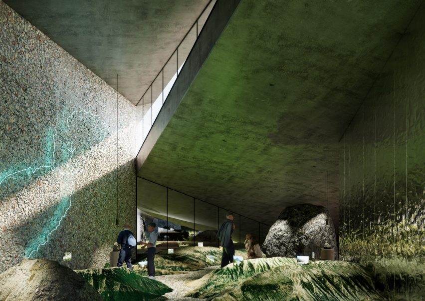 Vjosa National Park visitor centres by CEBRA in Albania