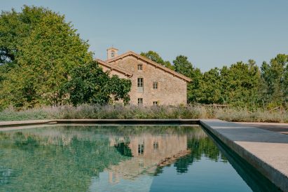 Swimming pool of Vocabolo Moscatelli by Archiloop