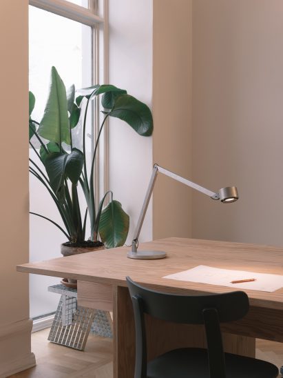 Task Light by Dirk Winkel for Wästberg in raw aluminium