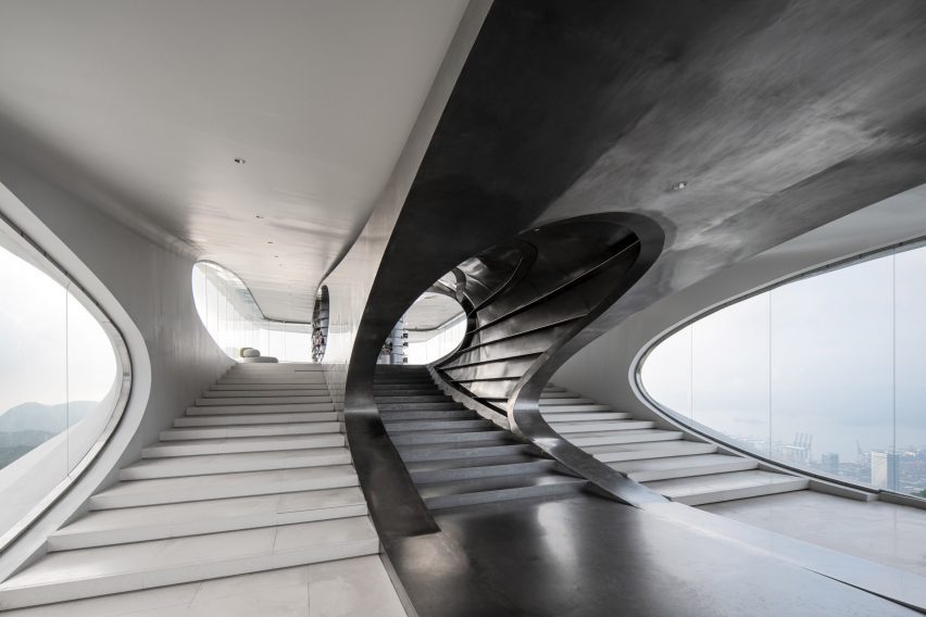 Yunhai Forest Service Station by Line+ Studio