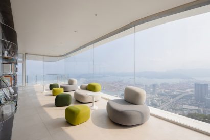 Bookshop within Yunhai Forest Service Station in Shenzhen, China