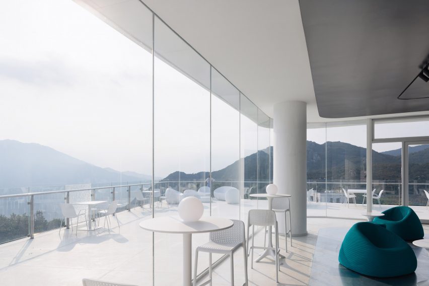 Yunhai Forest Service Station by Line+ Studio
