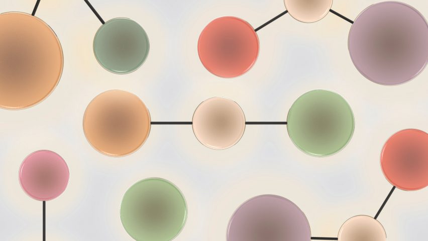 Graphic by Marset that represents lights
