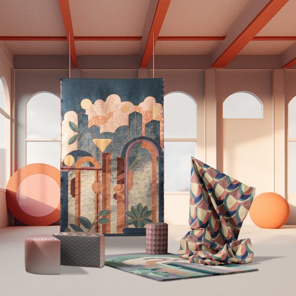 Photo of furniture and decorative pieces by Francesca Müller