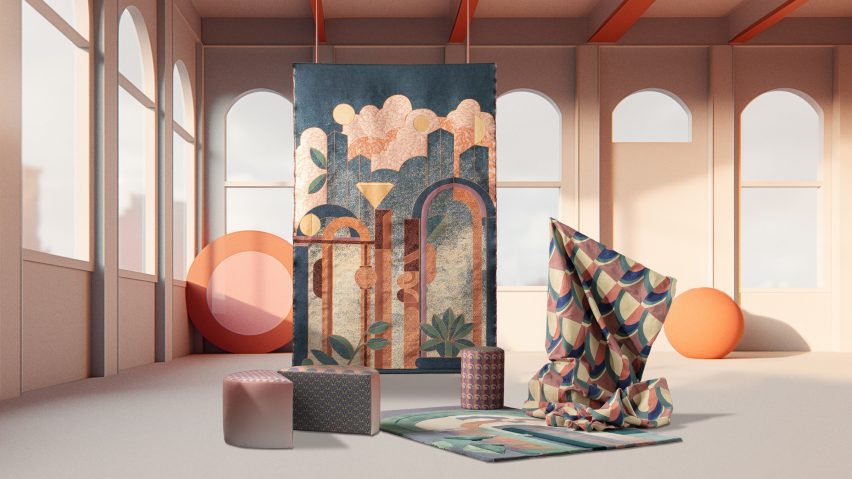Photo of furniture and decorative pieces by Francesca Müller