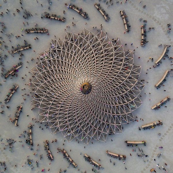 Photo of spiral structure