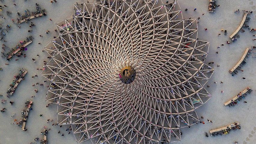Photo of spiral structure