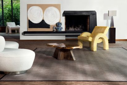 A Bolon made to measure rug