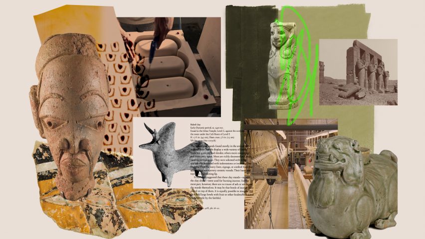 Graphic for the Colour Archaeology exhibition