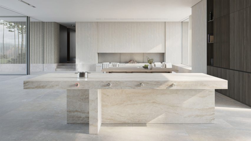 Photo of kitchen by Gaggenau