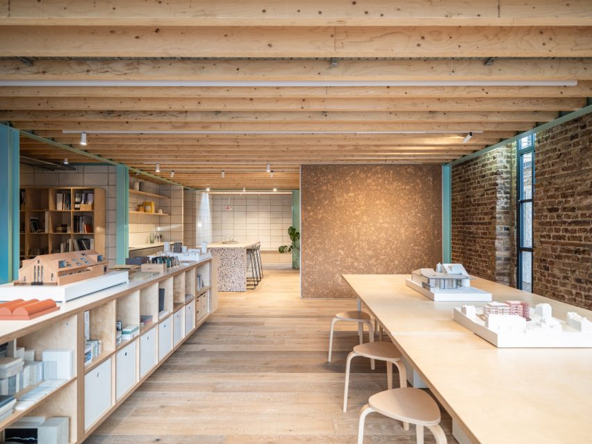 Ground floor of Addison Studios by Tigg + Coll Architects