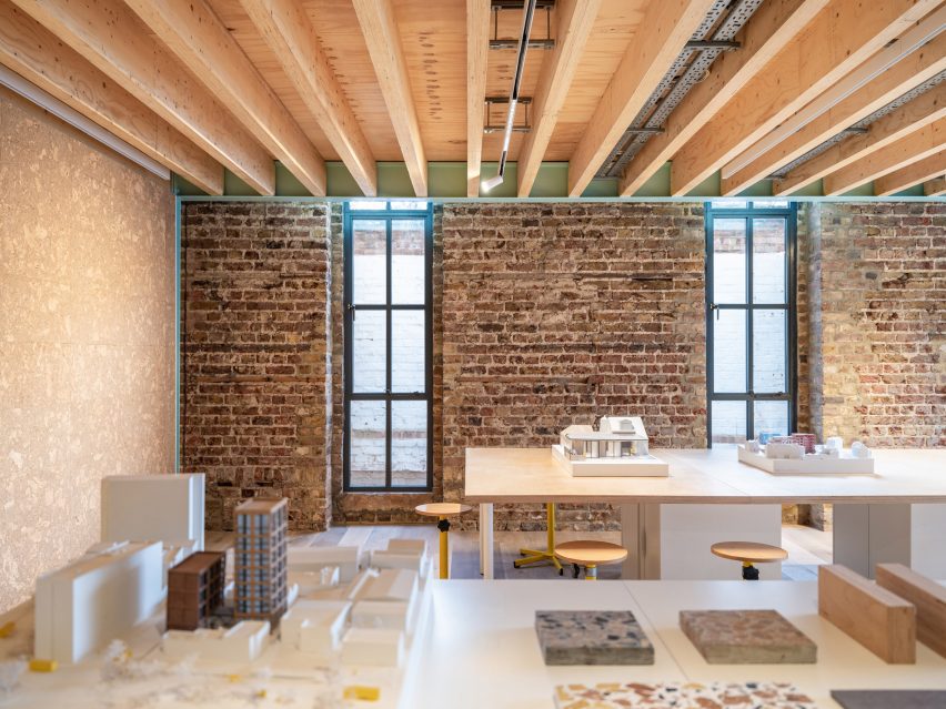 Ground floor of Addison Studios by Tigg + Coll Architects