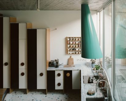 Funnel-shaped extractor fan by Fala Atelier