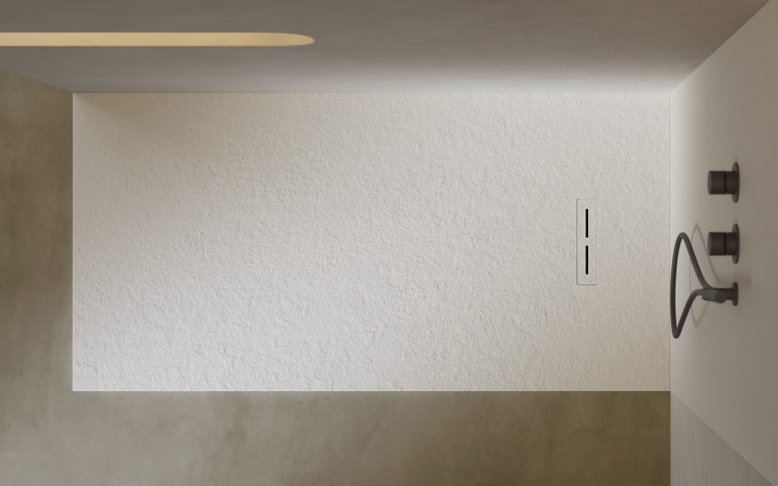 Alma Slate shower tray by Acquabella