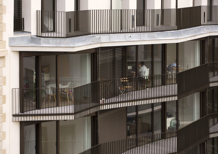 Anyoji Beltrando building at the Caserne de Reuilly project in Paris