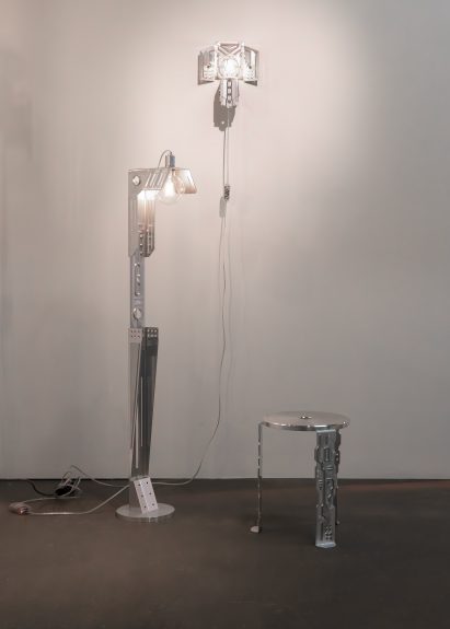 Ghost sconce by HAHA Studio for Relay Design Projects at the Collectible design fair