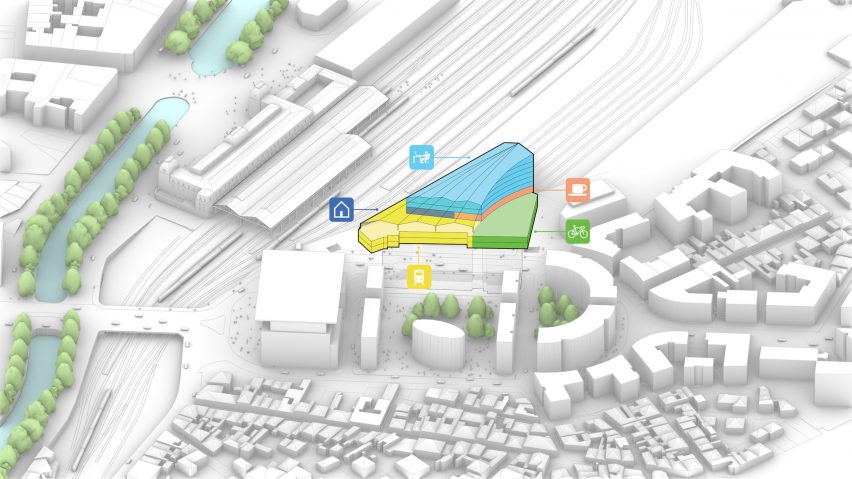 Marengo Multimodal Transport Hub in Toulouse