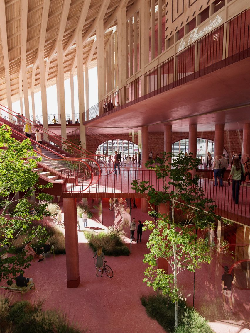 Marengo Multimodal Transport Hub in Toulouse by BIG and A+ Architecture