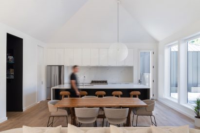 Kitchen and living space