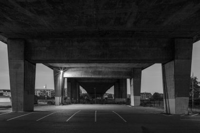 George Street Bridge in Brutal Wales book by Simon Phipps