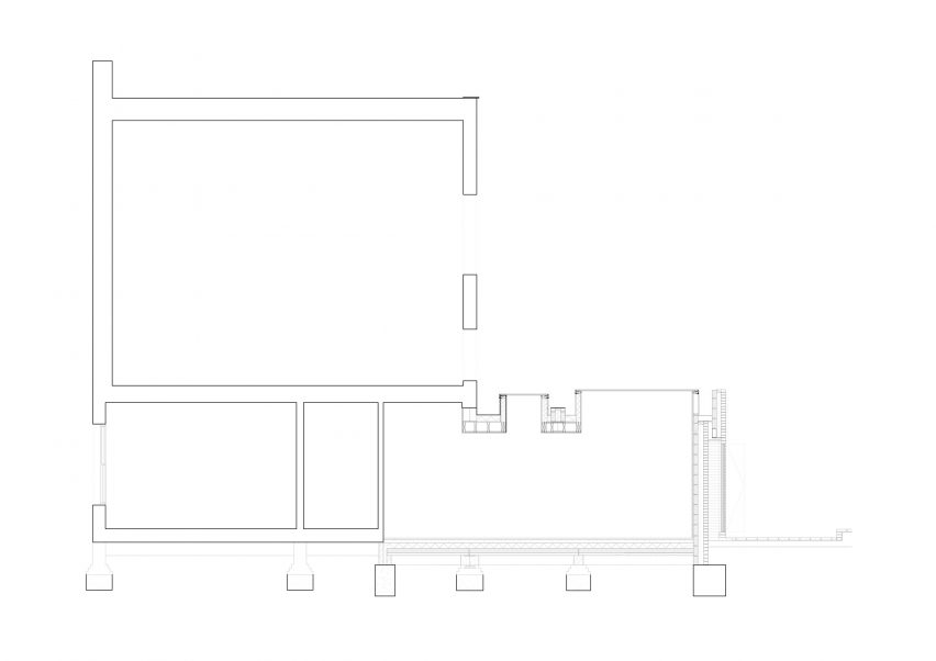 Section of Butterfly House by The DHaus Company