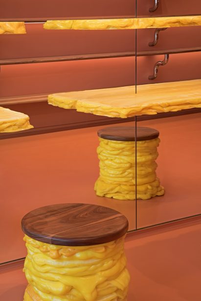 Recycled plastic furniture