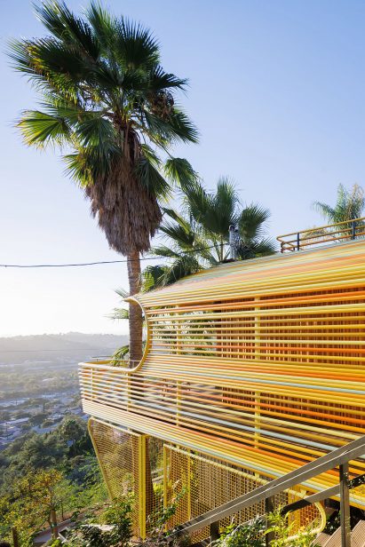 House with Aluminium cladding