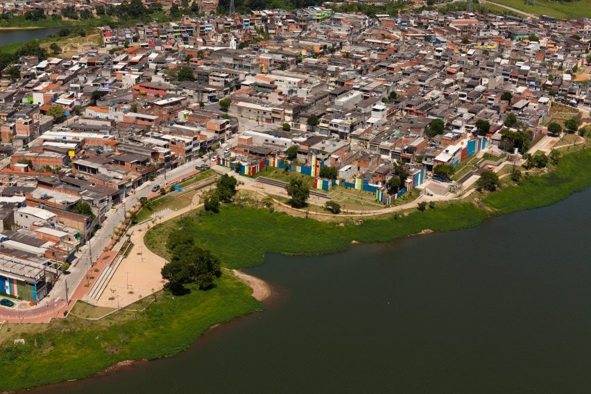Cantinho do Céu aerial view