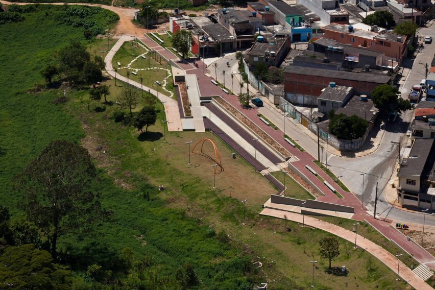 Cantinho do Céu aerial view