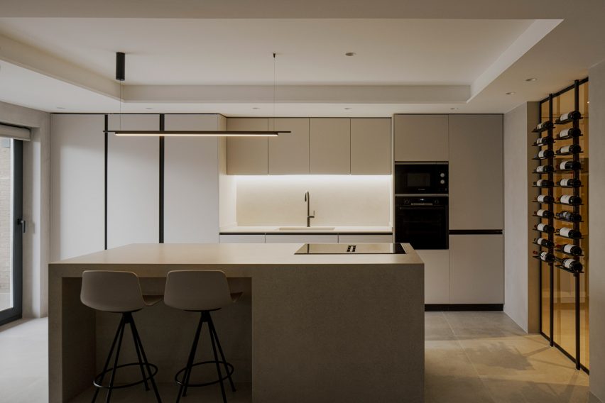 Kitchen in a Valencia home