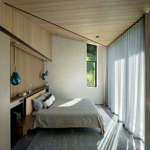 Bedroom with neutral hues