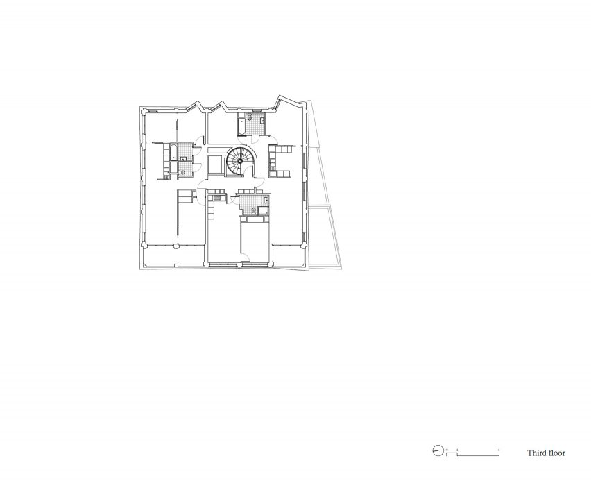 Charles-Henri Tachon building at the Caserne de Reuilly project in Paris