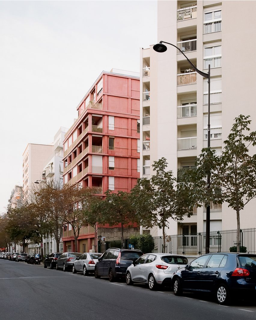 Charles-Henri Tachon building at the Caserne de Reuilly project in Paris