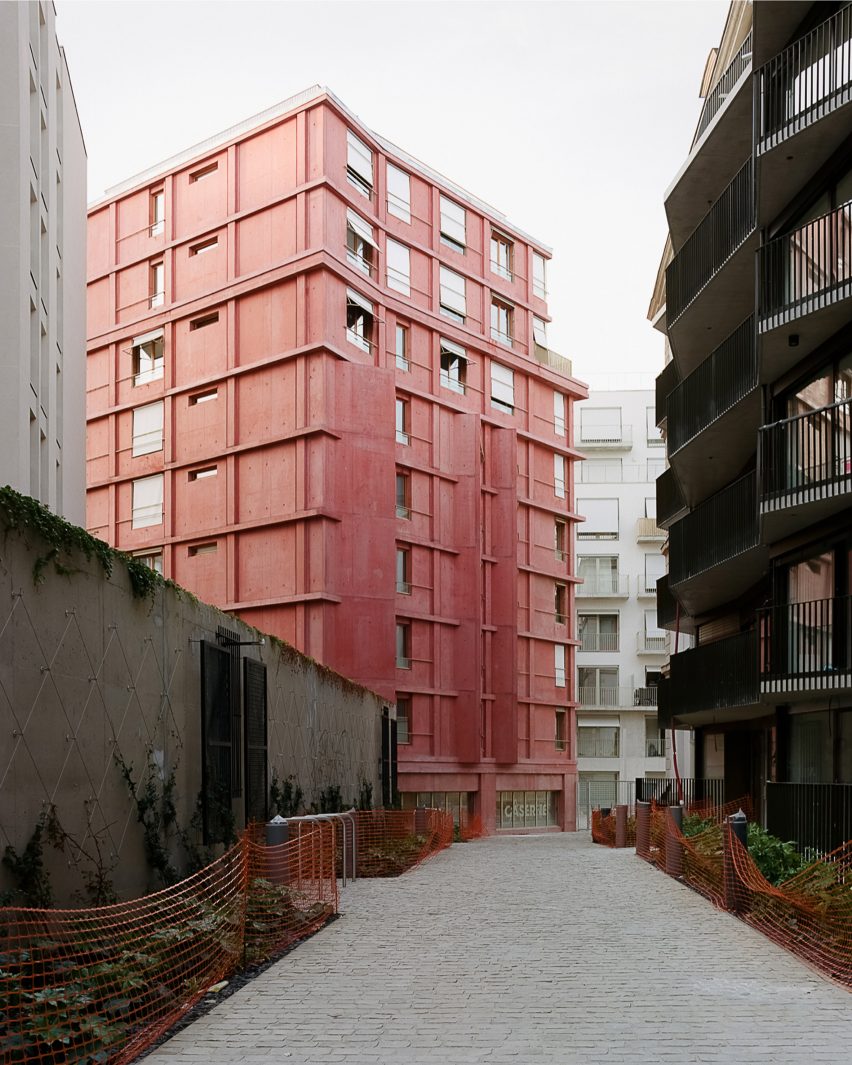 Charles-Henri Tachon building at the Caserne de Reuilly