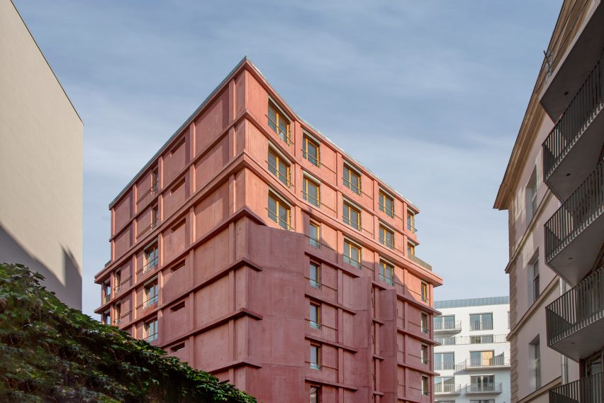 Charles-Henri Tachon building at the Caserne de Reuilly project in Paris