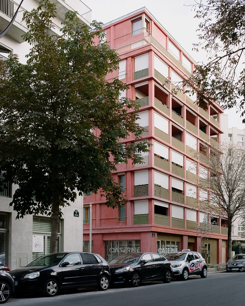 Charles-Henri Tachon building at the Caserne de Reuilly project in Paris