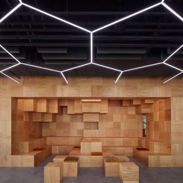 Minecraft interiors of Pricefx office by Collcoll in Prague