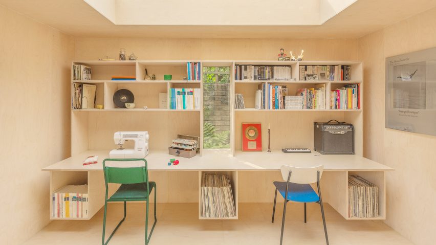 Cork Study interior